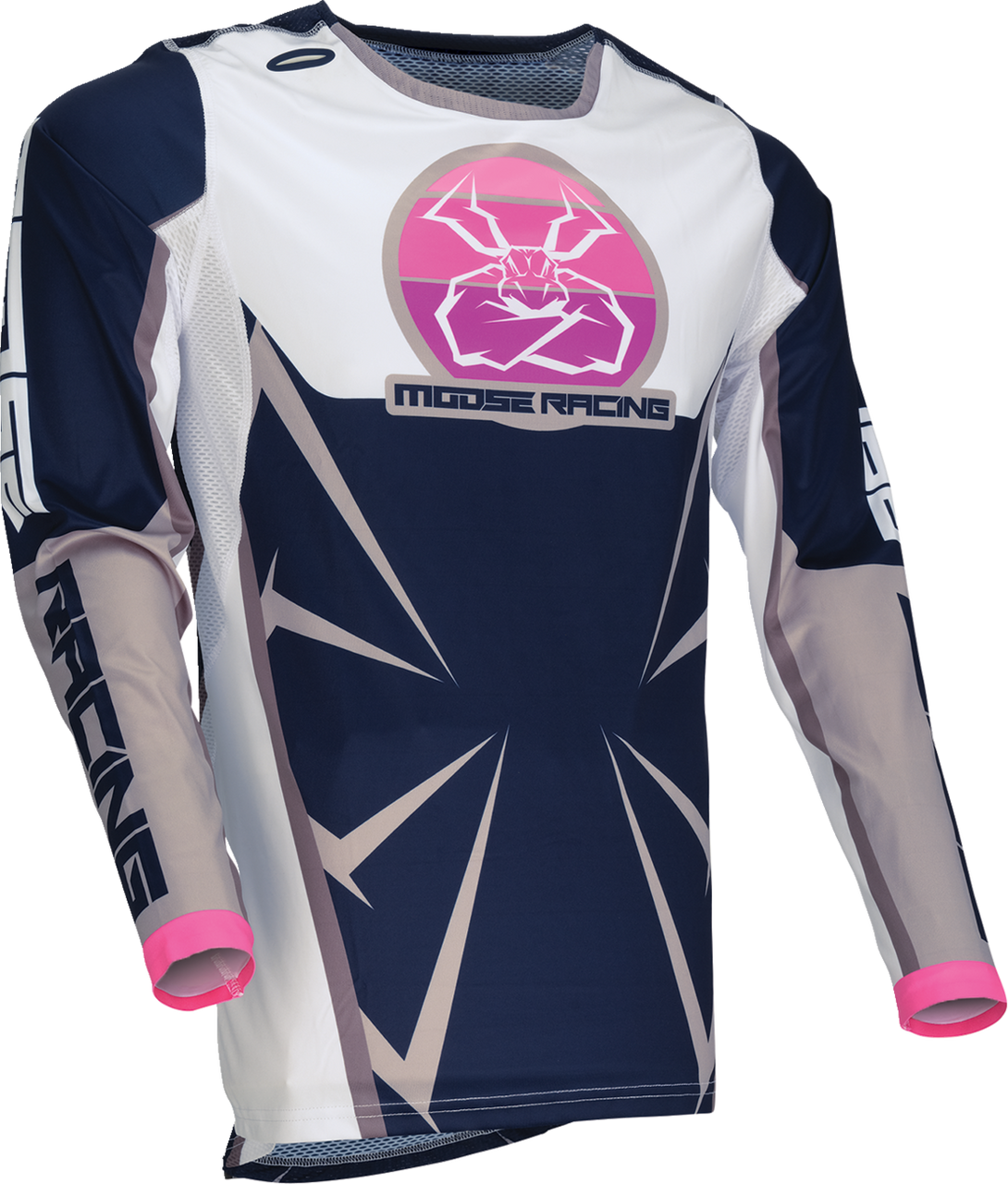 MOOSE OFFROAD Agroid Jersey - Navy/White - Large 2910-8140