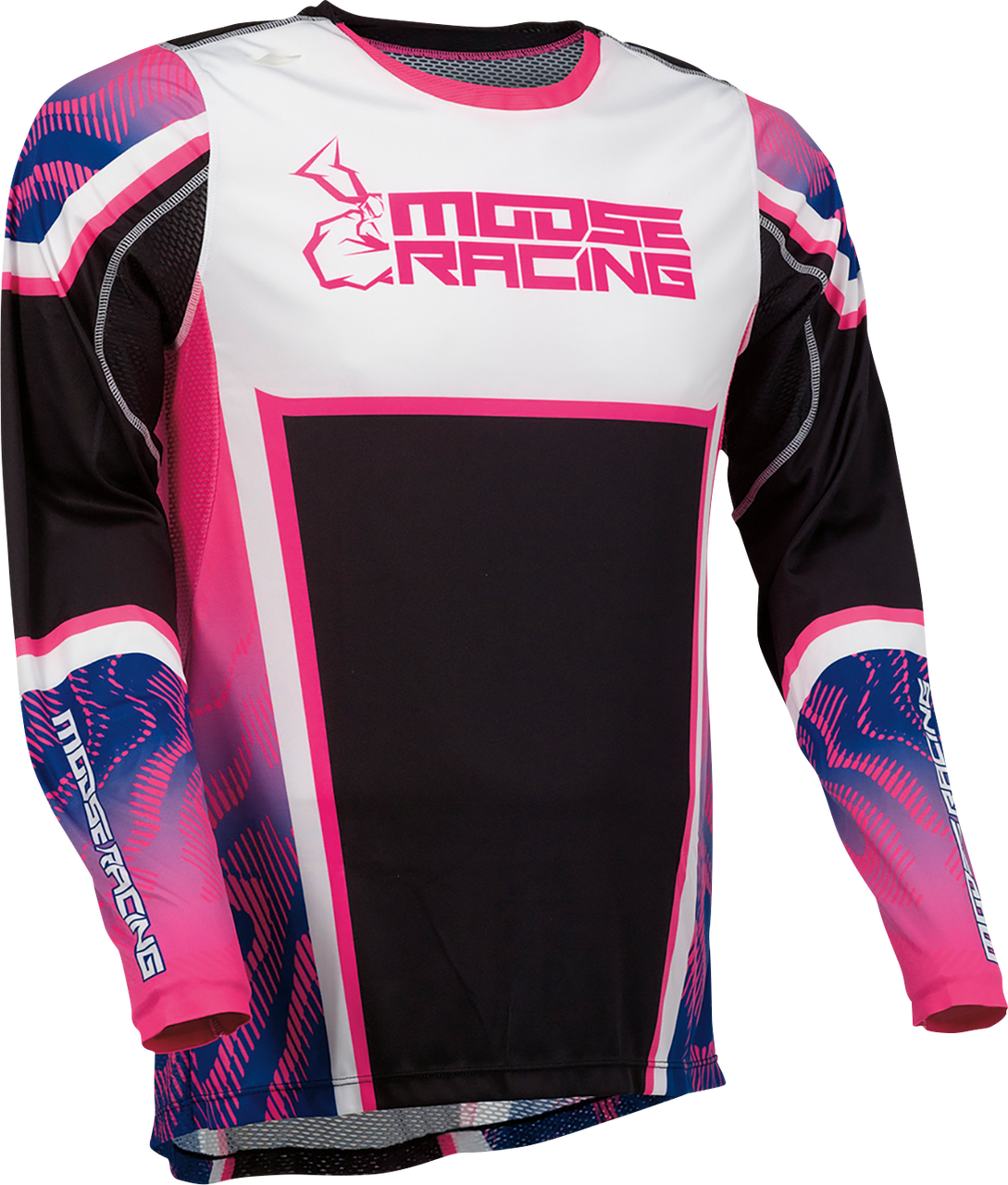 MOOSE OFFROAD Agroid Jersey - Pink/Purple/Black - XL 2910-7399