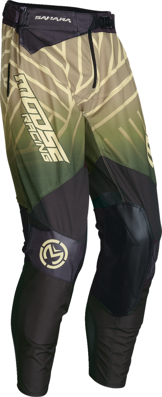 MOOSE OFFROAD Sahara Pants - Green/Black - US 36 2901-11456