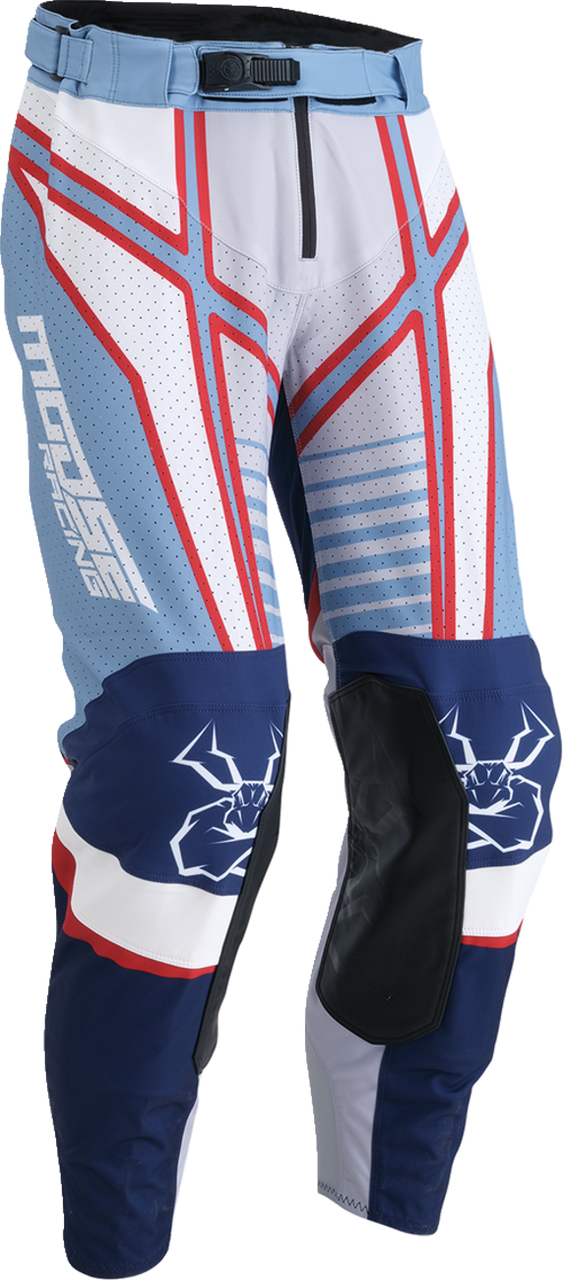 MOOSE OFFROAD Agroid Pants - Gray/Blue - US 40 2901-10903