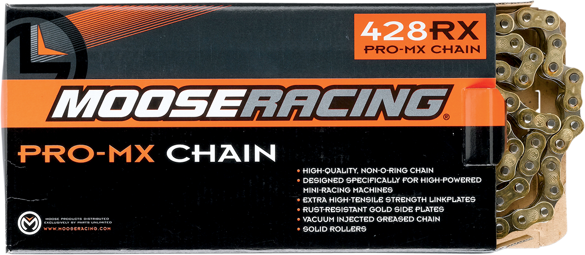 MOOSE OFFROAD 428 RXP - Pro-MX Drive Chain - 96 Links - Gold M575-00-96