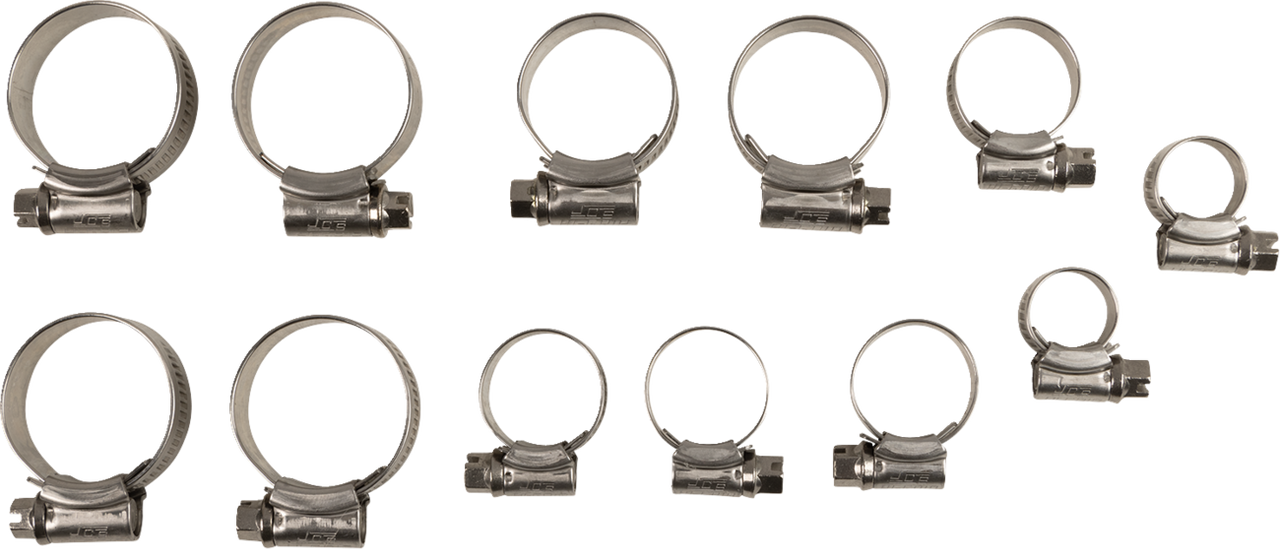 MOOSE OFFROAD Radiator Hose Clamp Kit - Honda CK HON-120