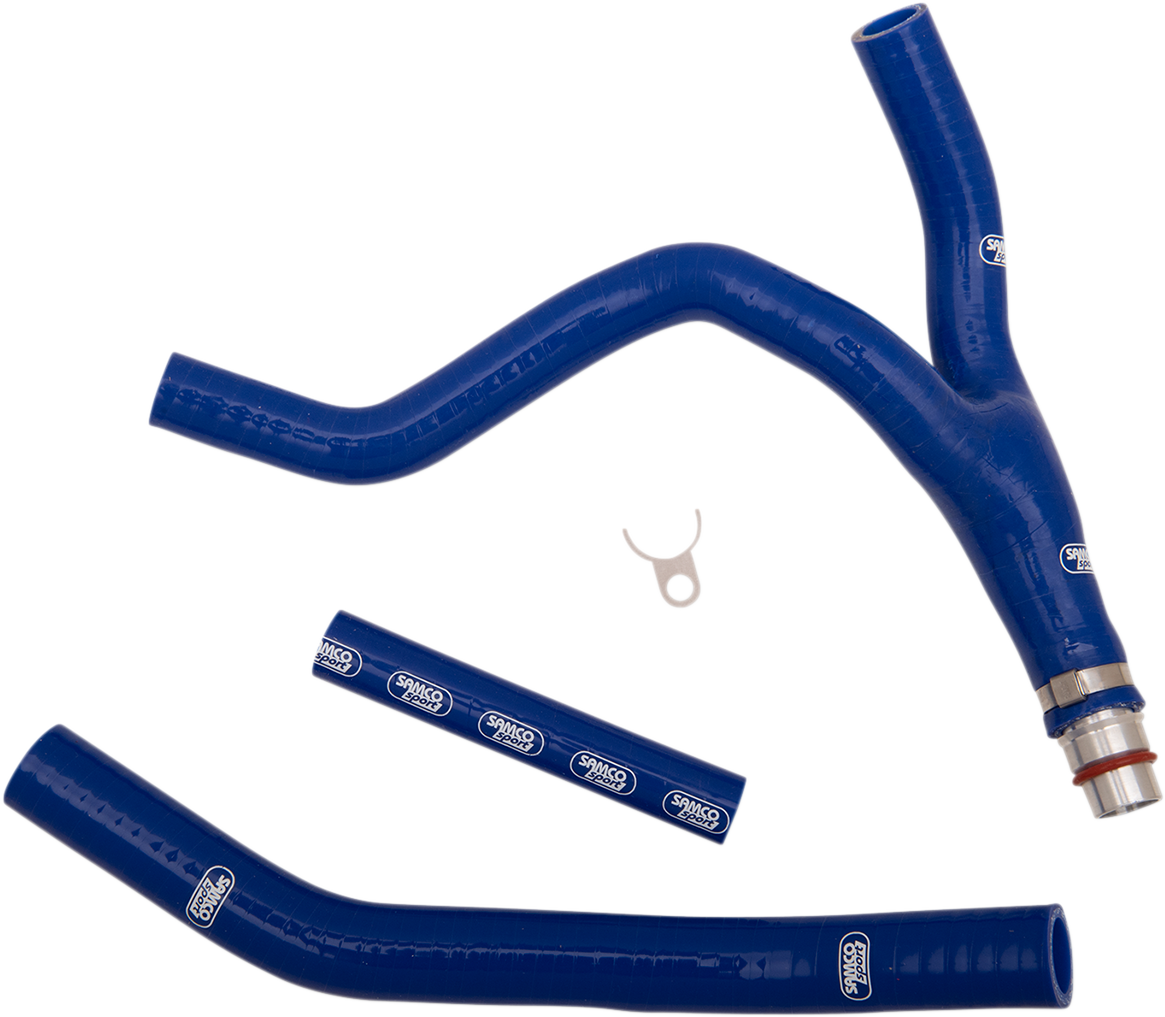 MOOSE OFFROAD Race Fit Radiator Hose Kit - Blue - Yamaha YAM-72-BL