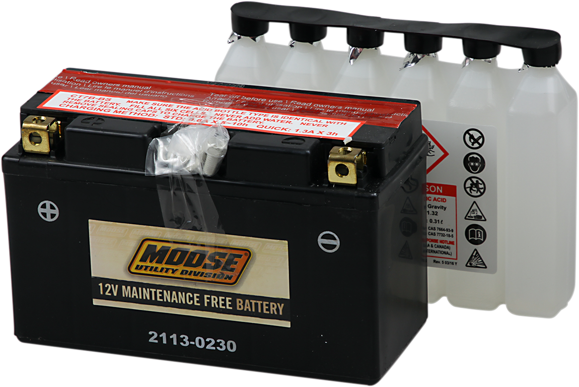 MOOSE OFFROAD AGM Battery - YT7B-BS MT7B-BS