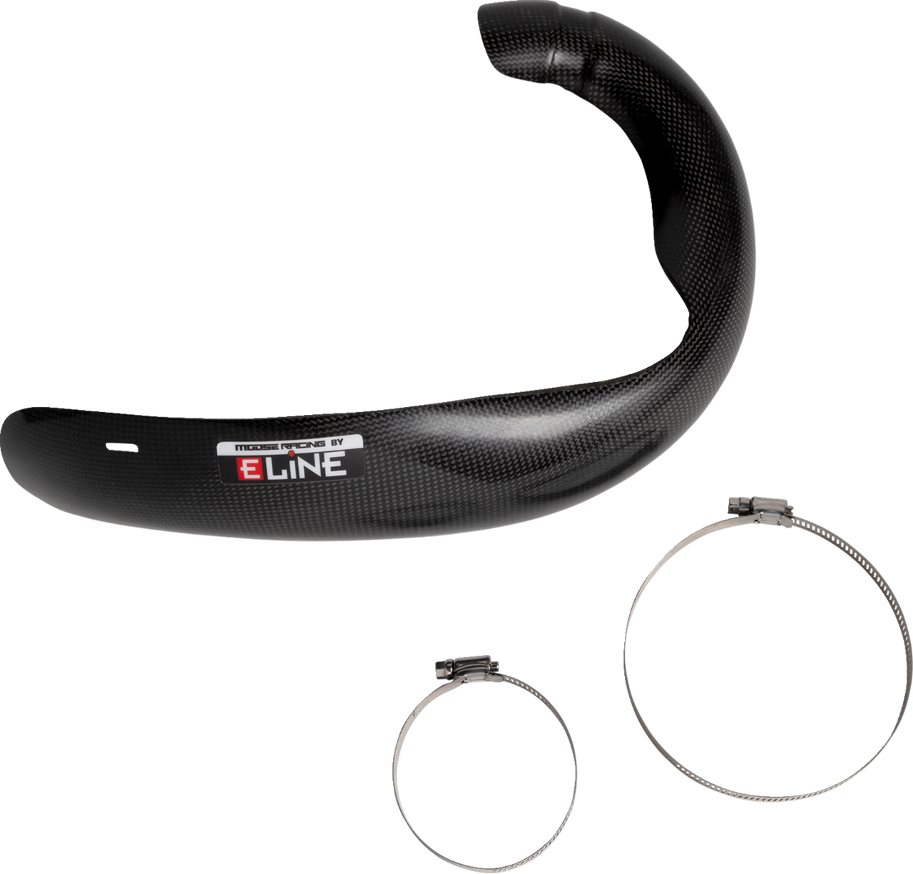 MOOSE OFFROAD Pipe Guard by E Line - Carbon Fiber MPG12523C
