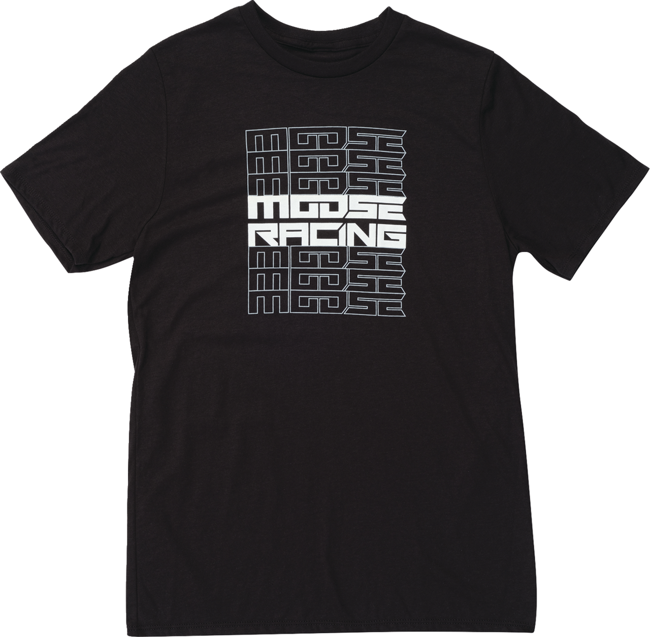 MOOSE OFFROAD Youth Recurrence T-Shirt - Black - Small 3032-3796