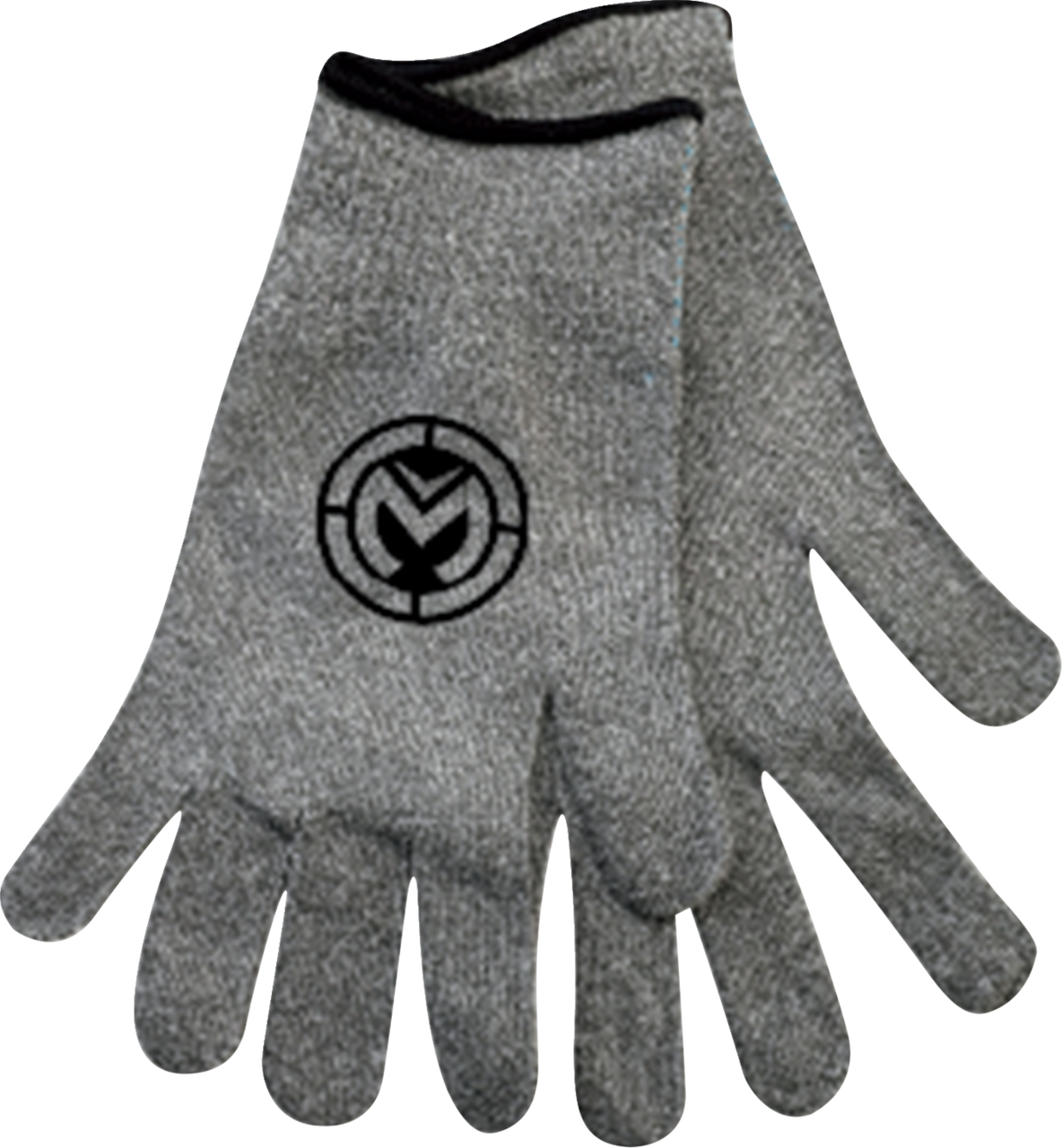 MOOSE OFFROAD Moose Full Finger Glove Liners - Heather Gray - 2XL 3330-8359