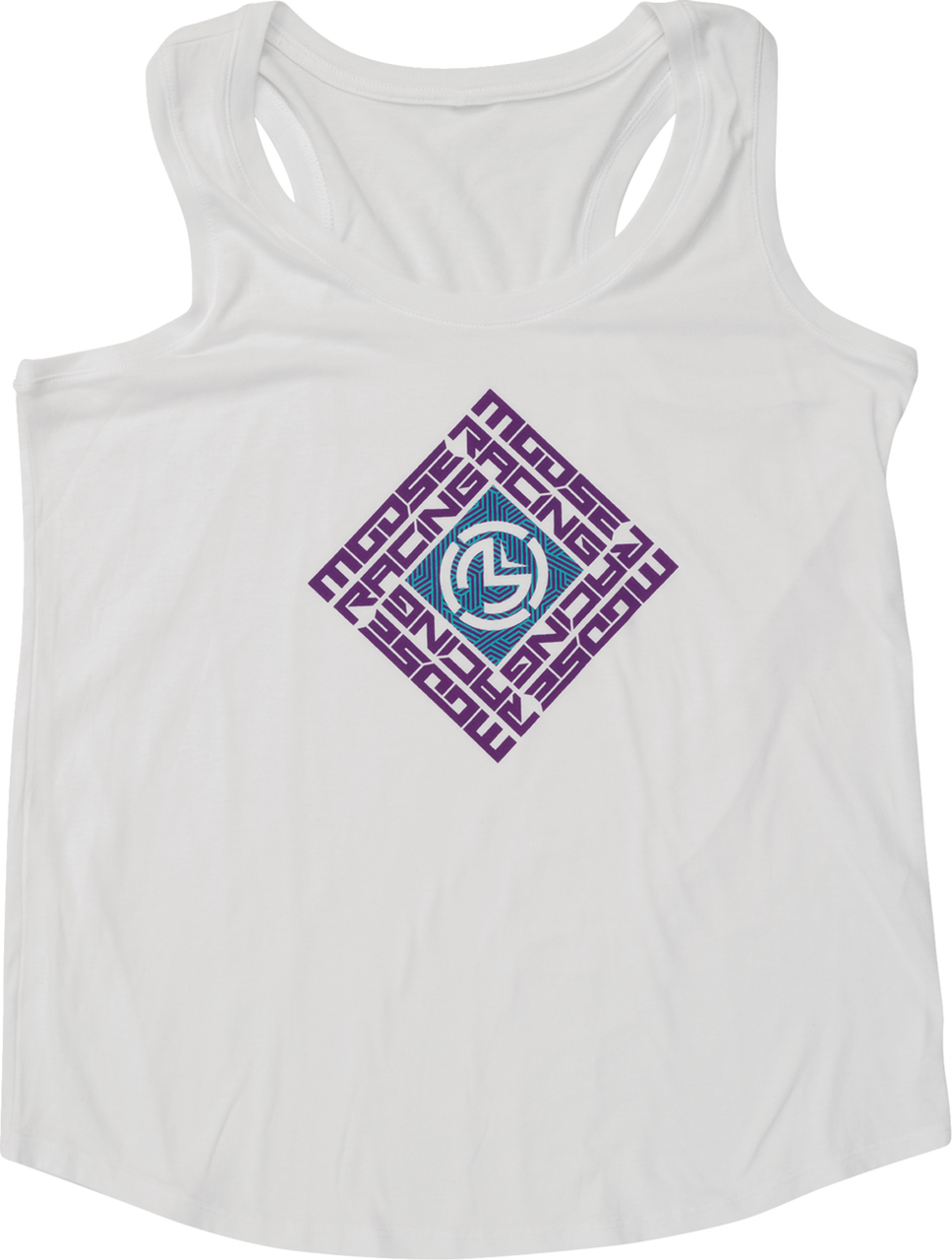 MOOSE OFFROAD Women's Spin Sync Tank Top - White - Small 3031-4280