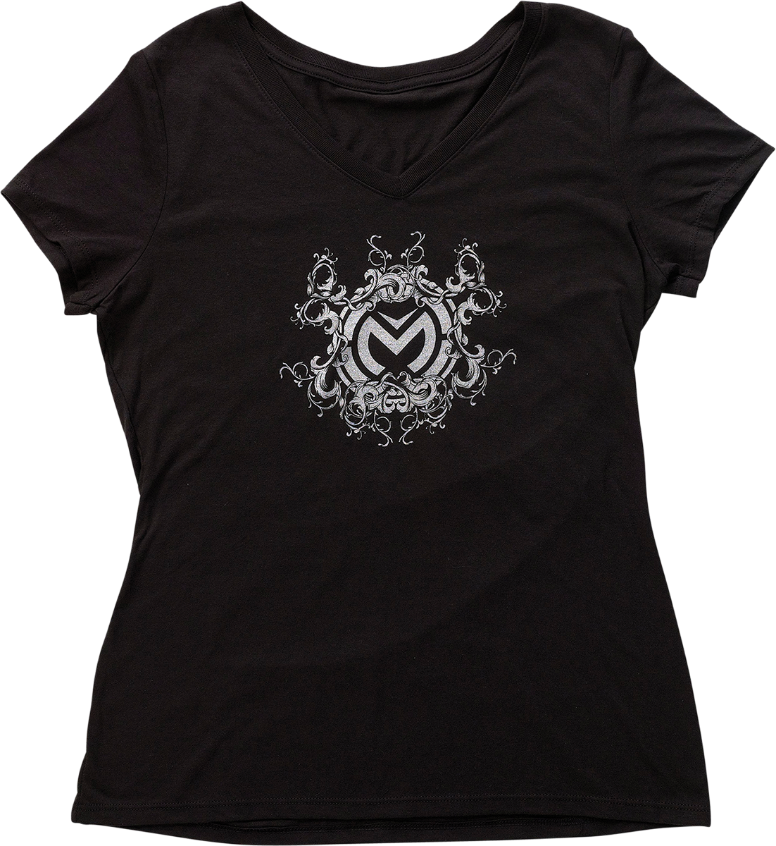 MOOSE OFFROAD Women's Filigree T-Shirt - Black - Medium 3031-4025
