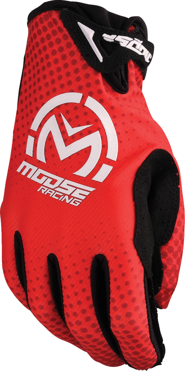MOOSE OFFROAD SX1™ Gloves - Red - Small 3330-8048