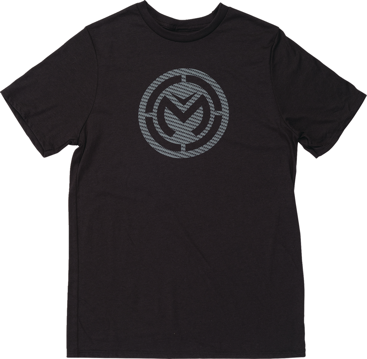 MOOSE OFFROAD Youth Carbonizer T-Shirt - Black - Medium 3032-3814