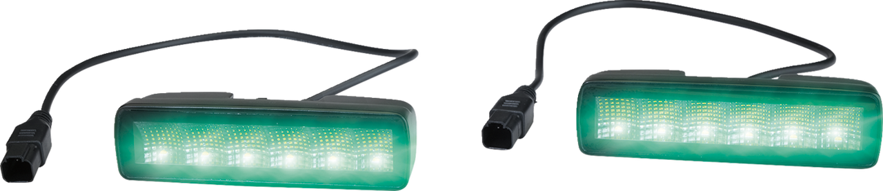 MOOSE OFFROAD Mini Light Bar - LED - 6" - Green MSE-LPKITMG