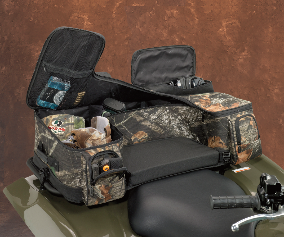 MOOSE OFFROAD Ozark Rear Rack Bag - Mossy Oak Break-Up 3505-0213