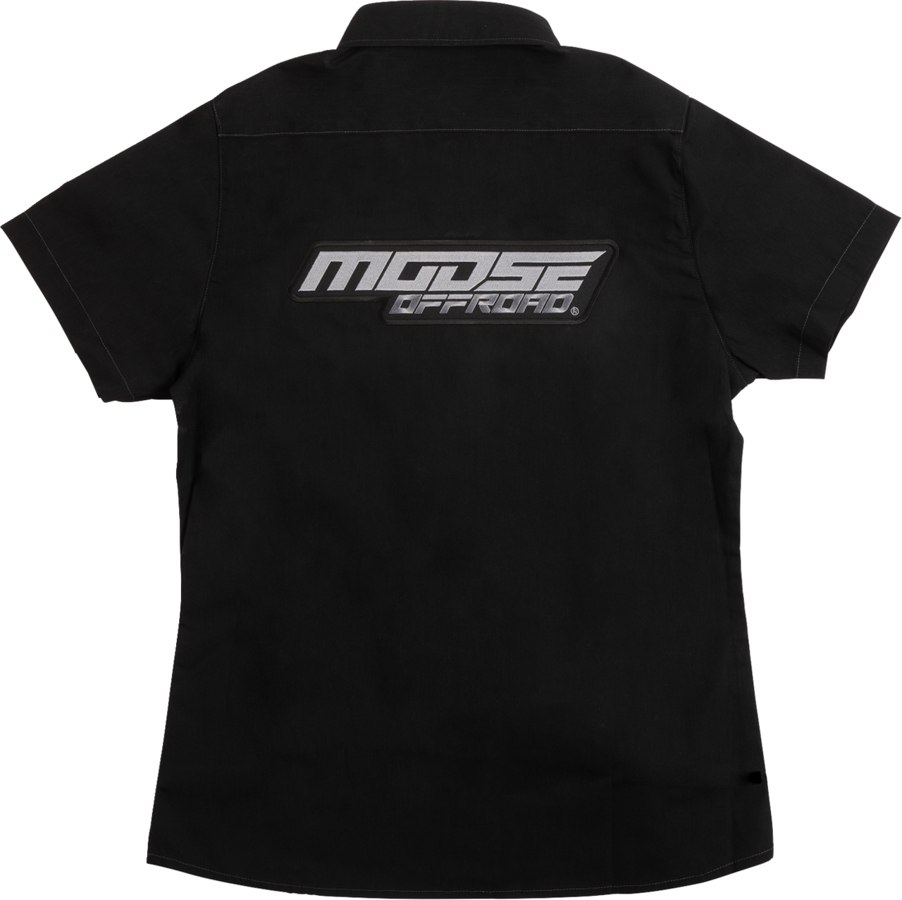 MOOSE OFFROAD Women's Moose Offroad Shop Shirt - Black - Large MRS01S7BCHLR