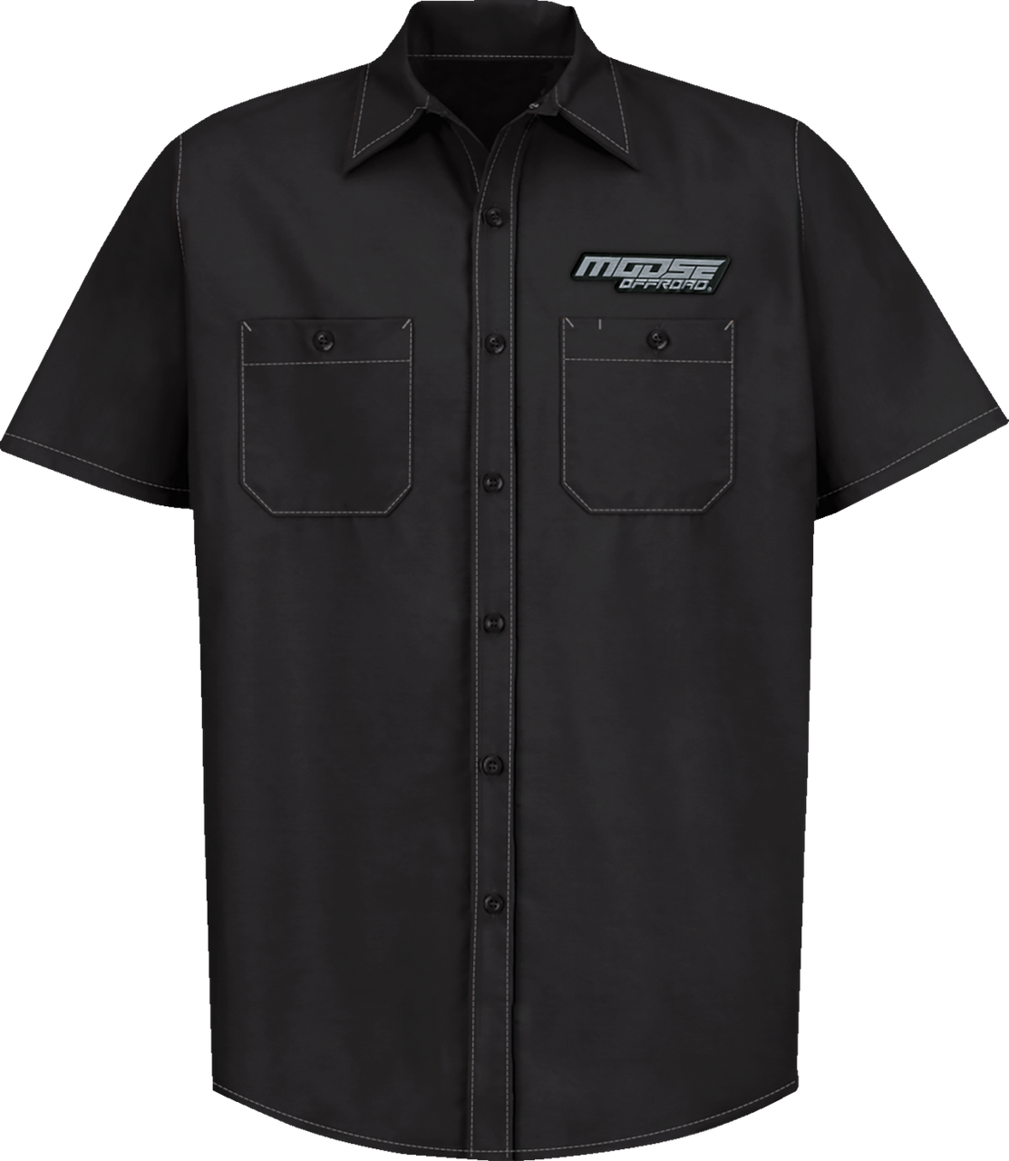 MOOSE OFFROAD Moose Offroad Shop Shirt - Black - 4XL MRS01S8BCH4R