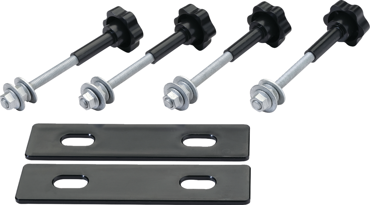 MOOSE OFFROAD Recovery/Traction Boards - Black - Pair Q15-6019B