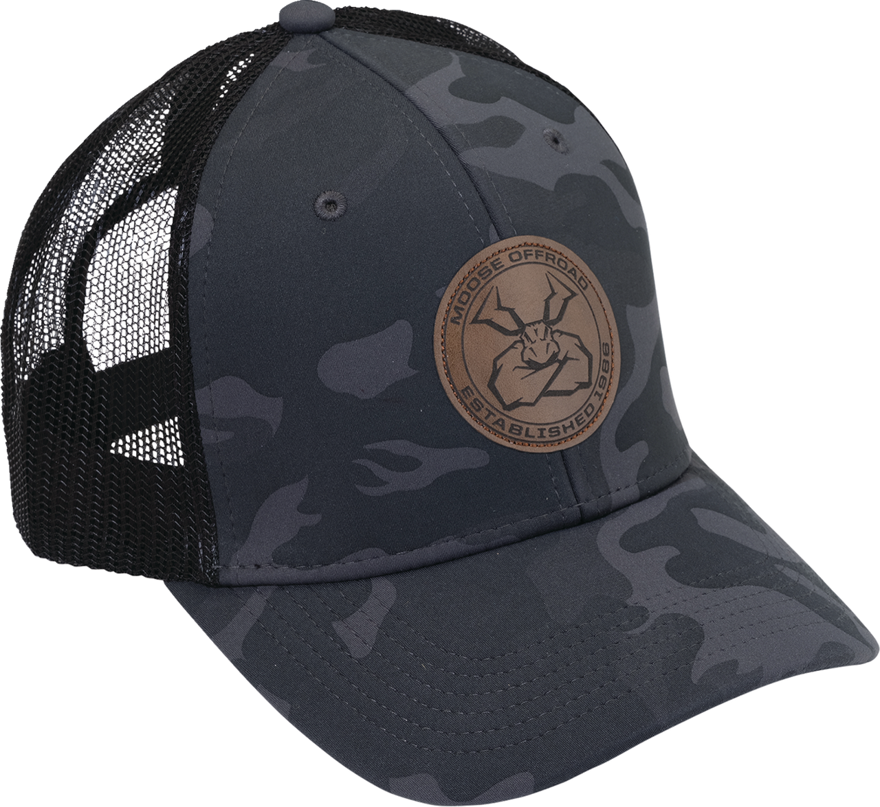 MOOSE OFFROAD Moose Offroad Hat - Black Camo S2402837R1