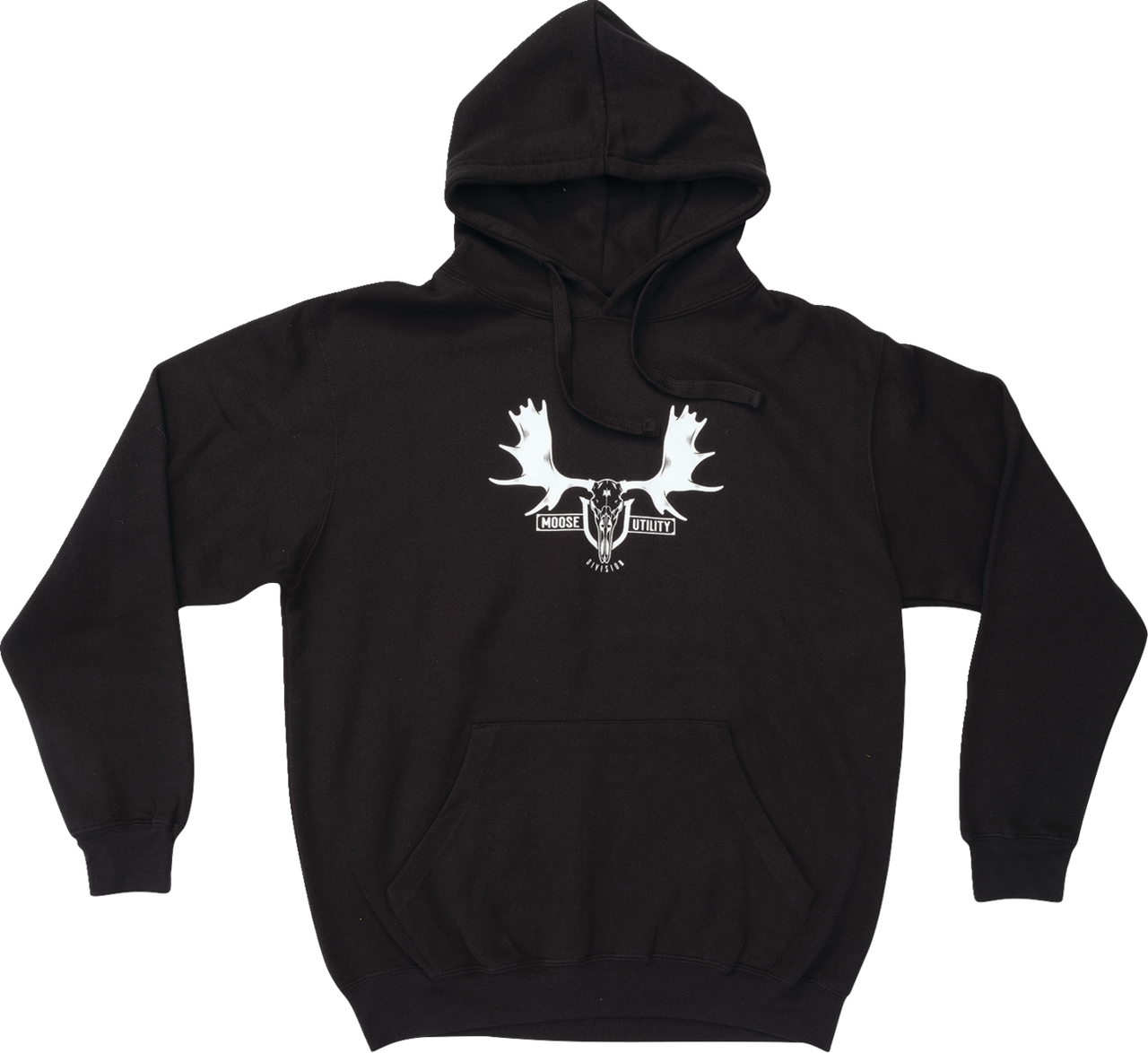 MOOSE OFFROAD MUD Euro Hoodie - Black - Medium 3050-6965