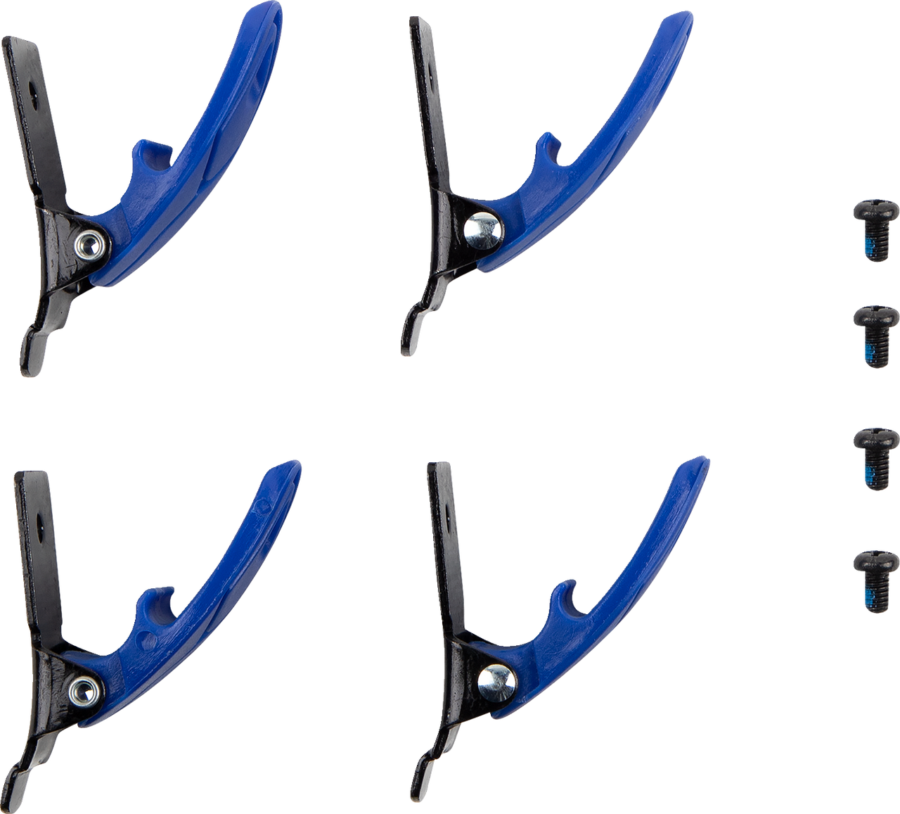 MOOSE OFFROAD Qualifier Boot Buckle Kit - Blue 3430-1010