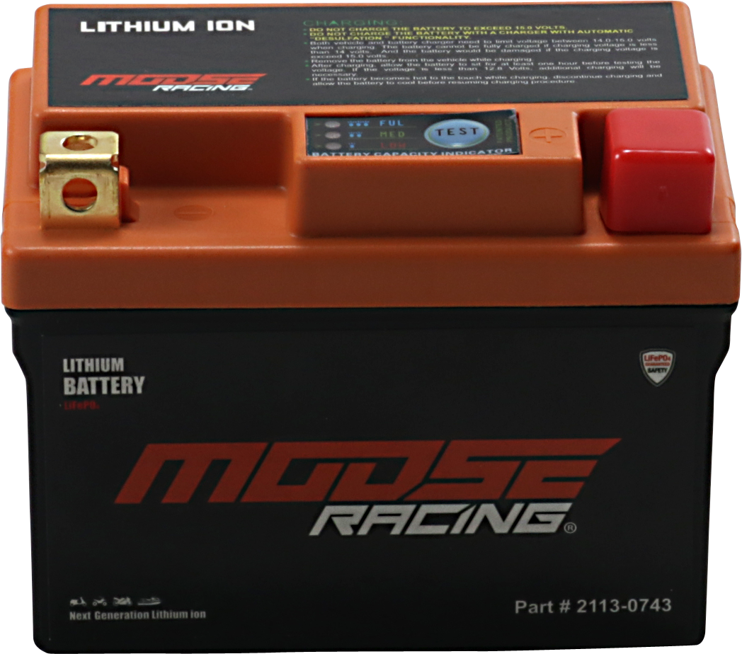 MOOSE OFFROAD Battery - Lithium LiFePO4 - HUTZ75-FP HUTZ7S-FP