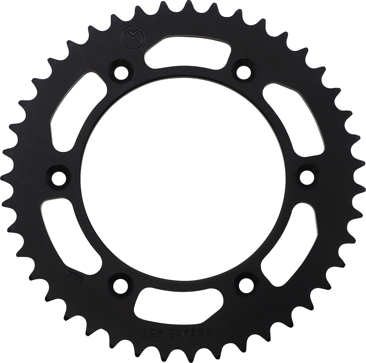 MOOSE OFFROAD Rear Sprocket - Aluminum - 43 Tooth - Black - Beta 1211-BET-43-10