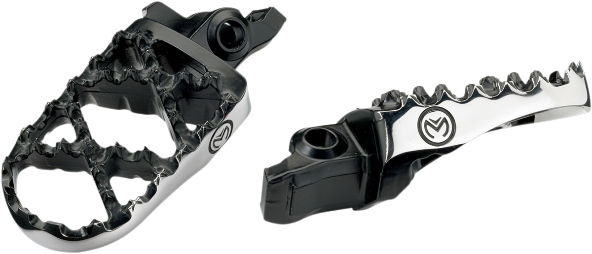 MOOSE OFFROAD Hybrid Foot Pegs - 1/2" Offset - Kawasaki/Suzuki STDRZ-5B