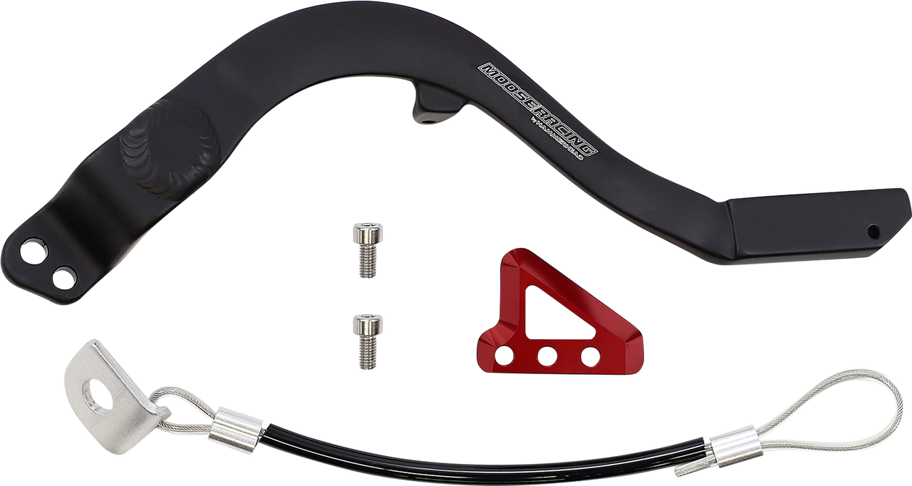 MOOSE OFFROAD Brake Pedal - Red - Honda 82-0111-21-11
