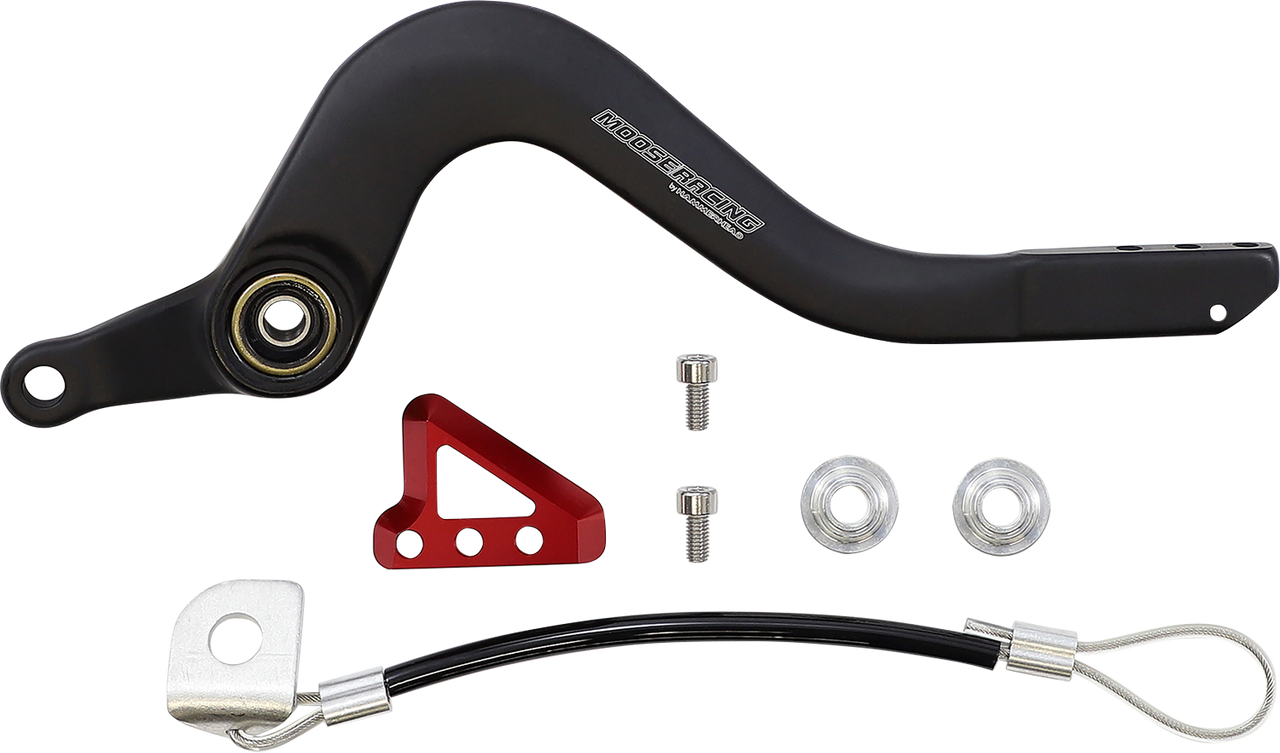 MOOSE OFFROAD Brake Pedal - Red - Gas Gas 82-0605-21-10