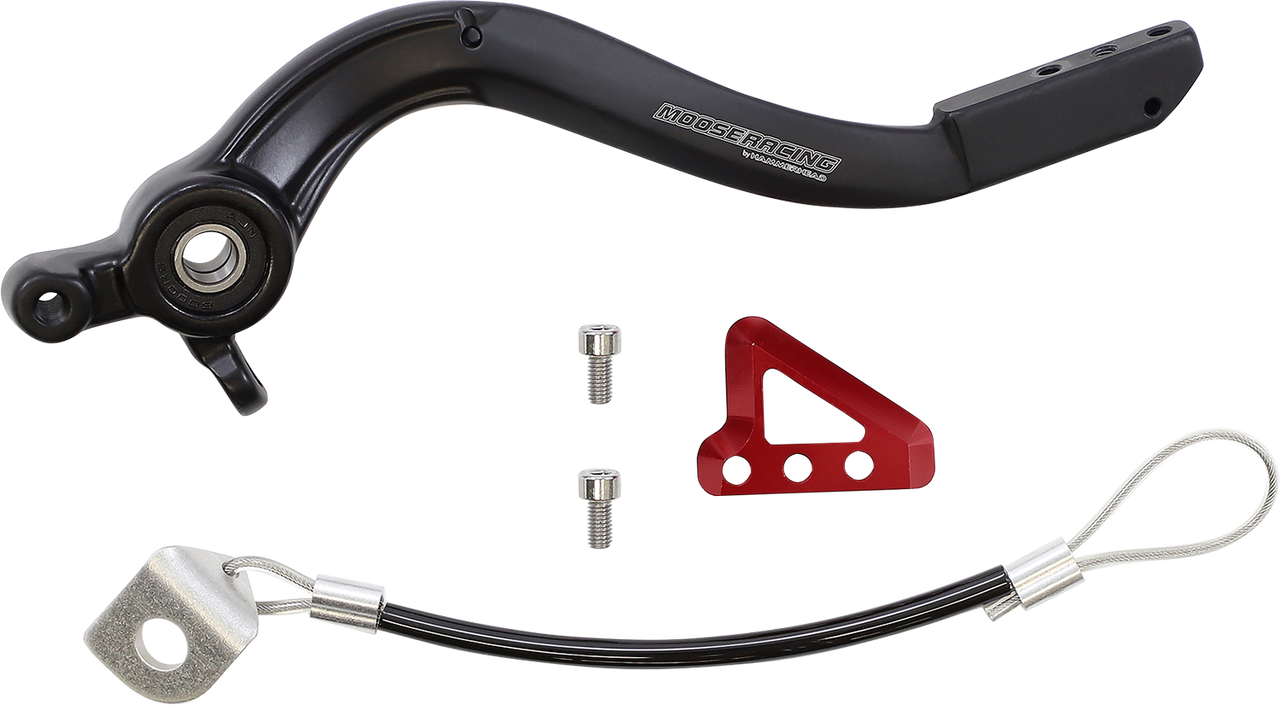 MOOSE OFFROAD Brake Pedal - Red - Gas Gas 82-0602-21-10