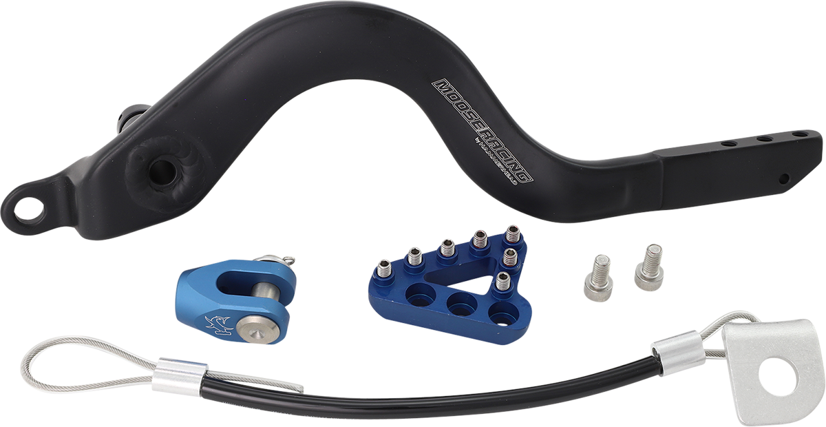 MOOSE OFFROAD Brake Pedal - Blue - Yamaha 82-0225-21-22
