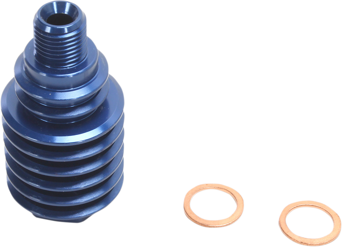 MOOSE OFFROAD Rear Brake Caliper Cooler - Blue M73-120