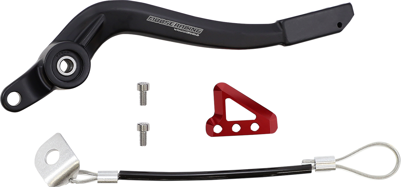 MOOSE OFFROAD Brake Pedal - Red - Gas Gas 82-0606-21-10
