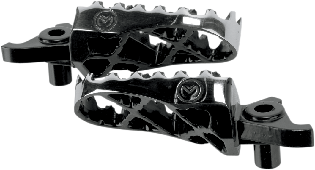 MOOSE OFFROAD Hybrid Foot Pegs - Standard - Kawasaki STKXX-5