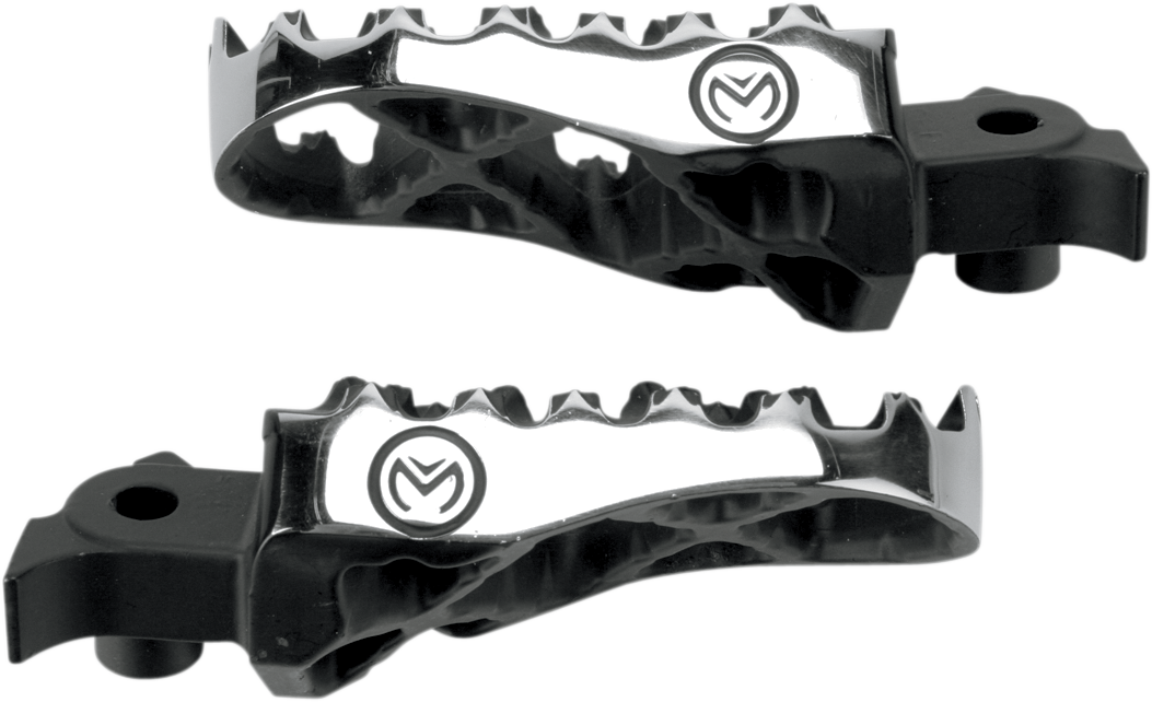 MOOSE OFFROAD Hybrid Foot Pegs - 1/2" Offset - Honda/Kawasaki STCRF-5BX