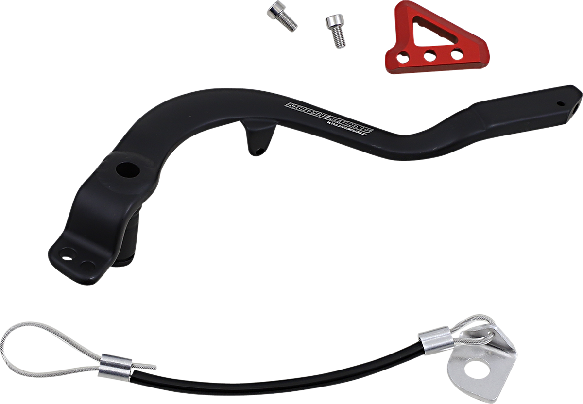 MOOSE OFFROAD Brake Pedal - Red - Honda 82-0108-21-11