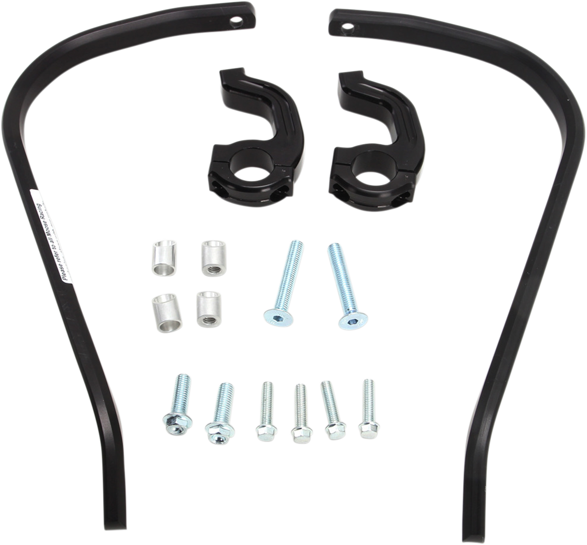 MOOSE OFFROAD Contour Handguards - ODI - Black 50-5215B