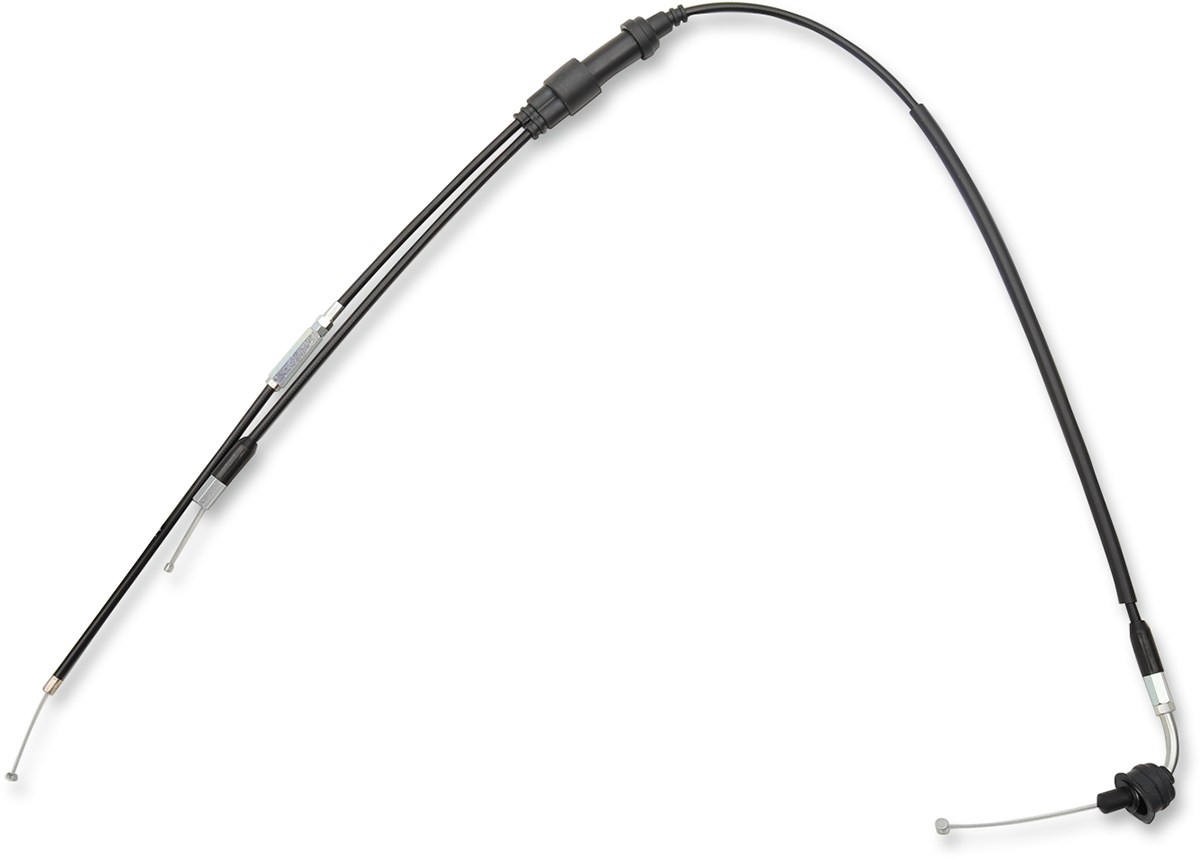 MOOSE OFFROAD Black Vinyl Throttle Cable - 28-1/4" - Yamaha 45-1062