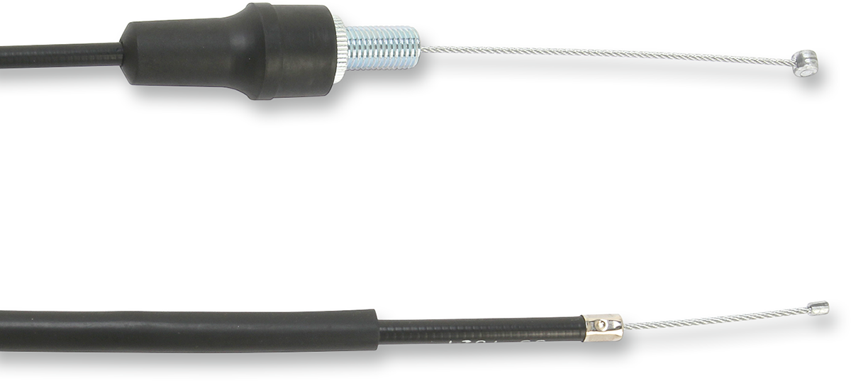 MOOSE OFFROAD Black Vinyl Throttle Cable - 38-1/2" - Honda 45-1005
