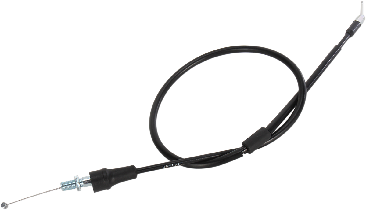 MOOSE OFFROAD Black Vinyl Throttle Cable - Stock Length - Yamaha 45-1191