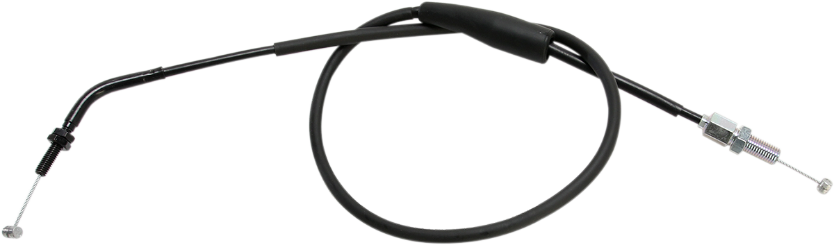 MOOSE OFFROAD Black Vinyl Throttle Cable - Stock Length - Kawasaki 45-1129