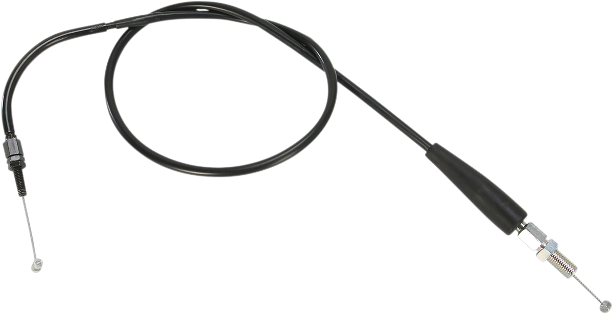 MOOSE OFFROAD Black Vinyl Throttle Cable - 33-1/2" - Suzuki 45-1090