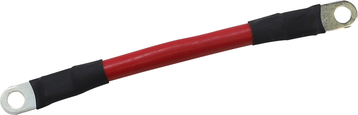MOOSE OFFROAD Battery Cable - 4" - Red 680-6704
