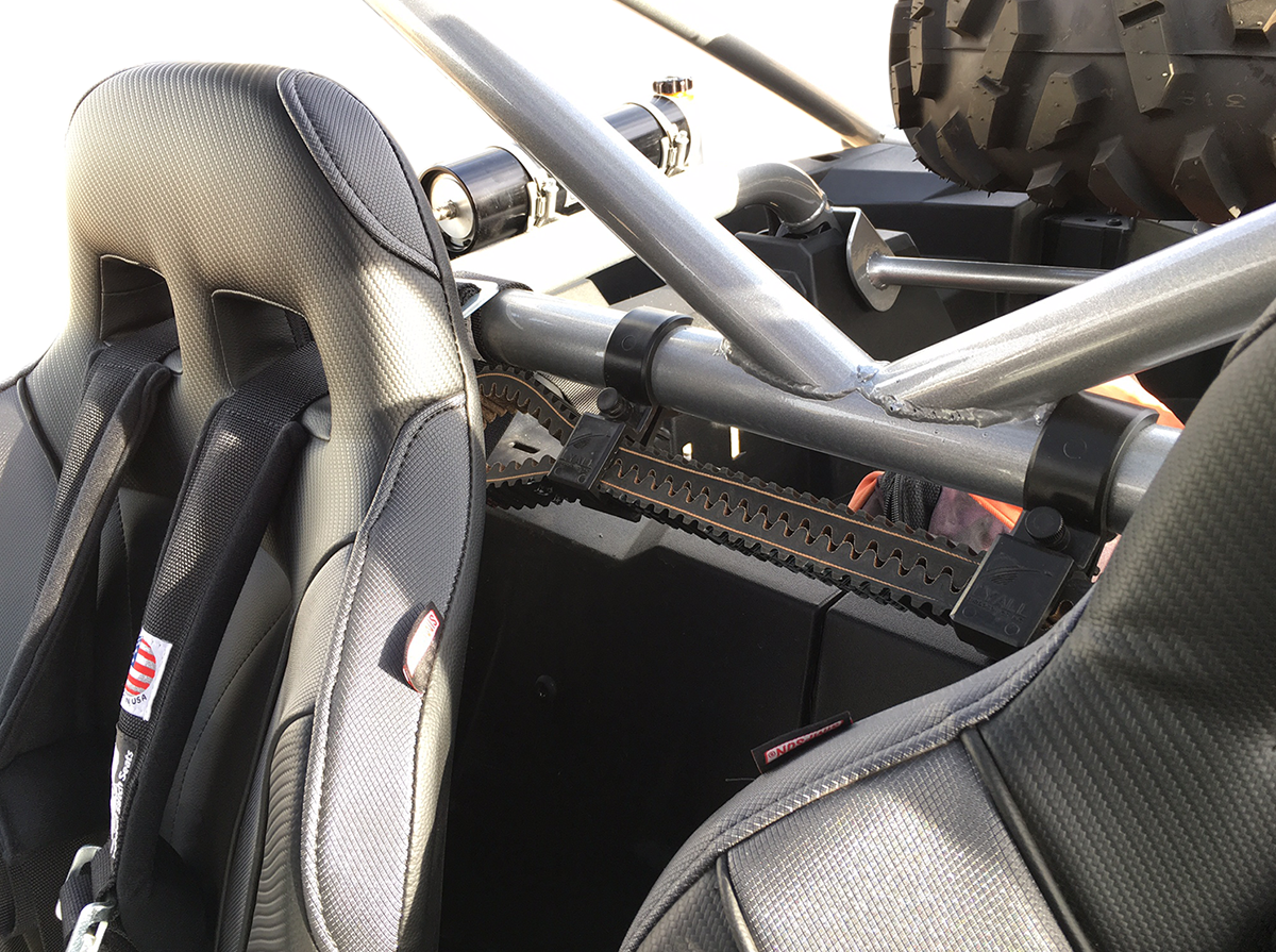 MOOSE OFFROAD Spare Drive Belt Mount - For 1-3/4" Roll Cage SBM707