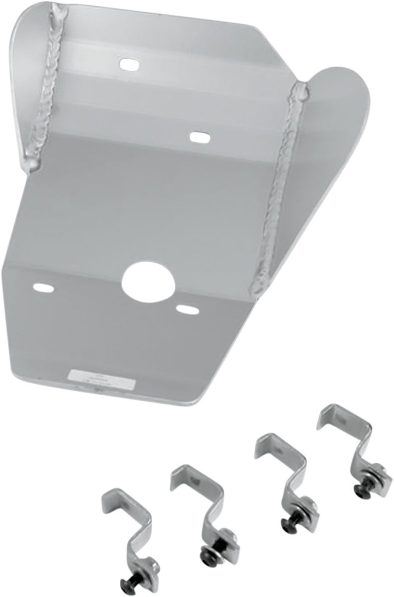 MOOSE OFFROAD Skid Plate - Silver - Honda - CR125 105