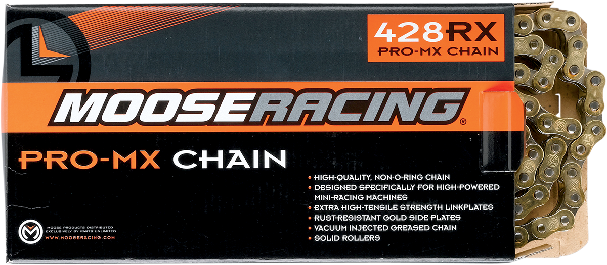 MOOSE OFFROAD 428 RXP - Pro-MX Drive Chain - 116 Links - Gold M575-00-116