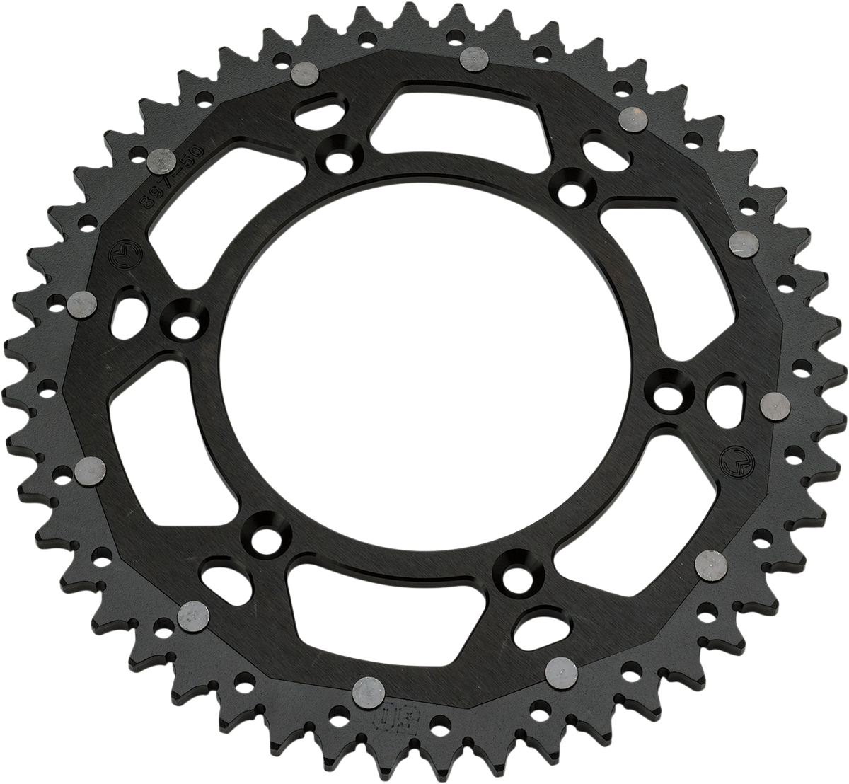 MOOSE OFFROAD Dual Sprocket - 52 Tooth - Black - Yamaha 1210-251-52-10X