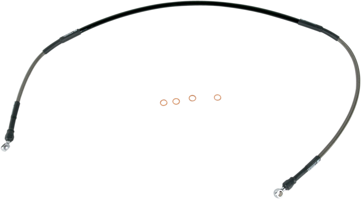 MOOSE OFFROAD Brake Line - Front - Stainless Steel - KTM K01-1-035/P