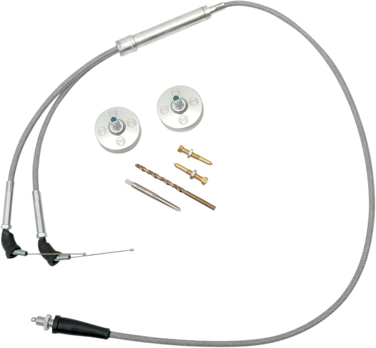 MOOSE OFFROAD Carburetor Cap Kit - Polished - Yamaha 33-CRB02-POL