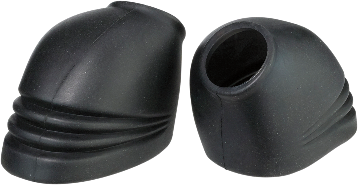 MOOSE OFFROAD Foot Peg Protectors - Black 202-8500