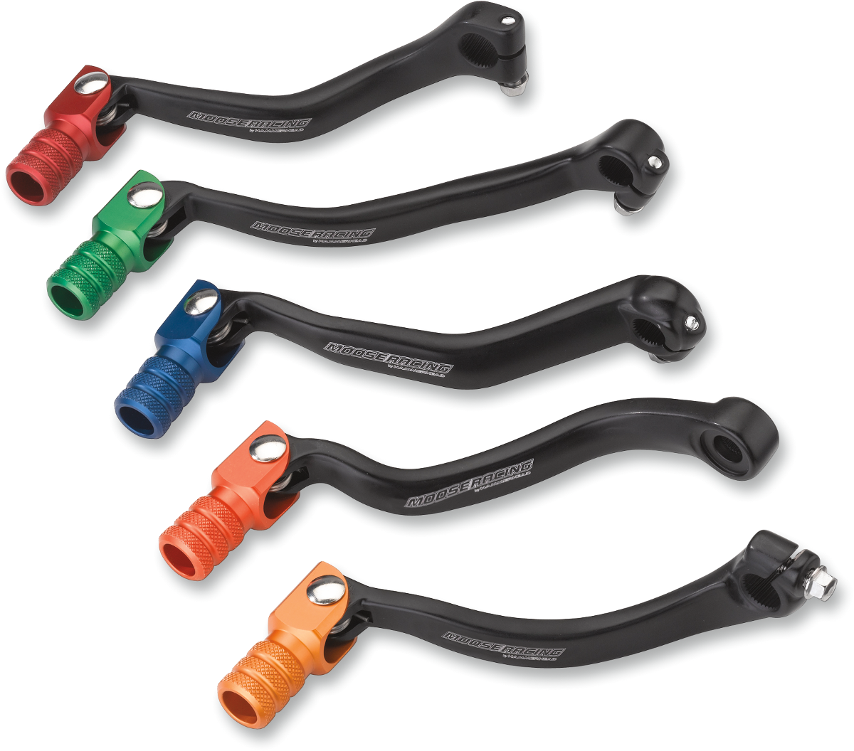MOOSE OFFROAD Shift Lever - Green - Kawasaki 81-0348-02-30
